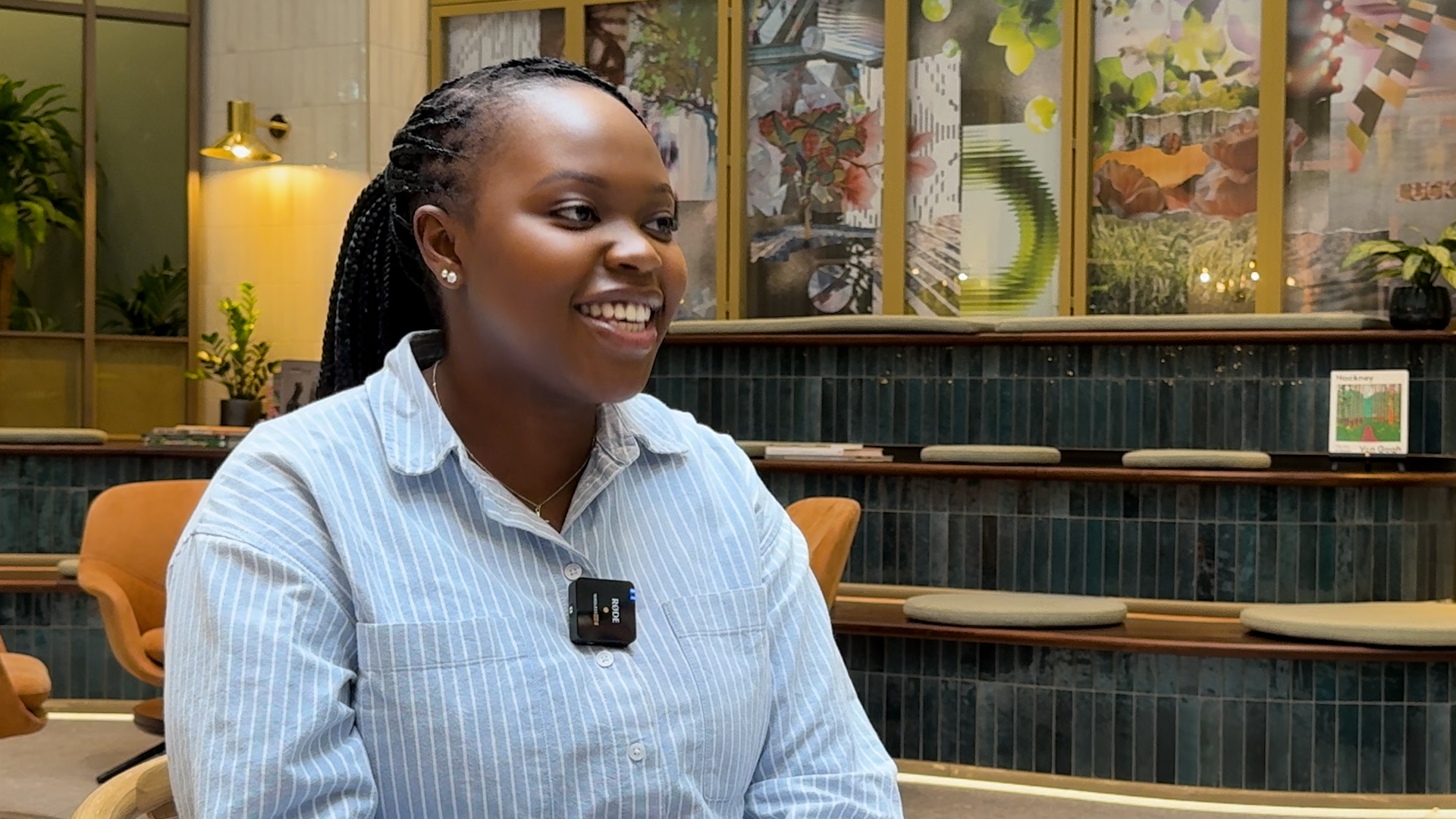 Happiness Chinembiri, Professional Services and DC Intern