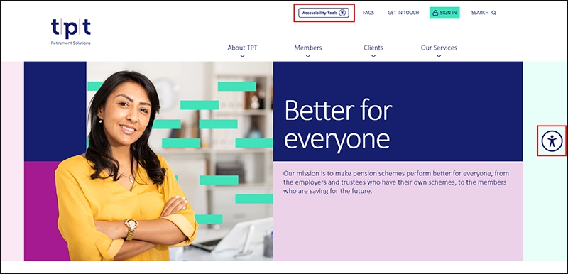 Screenshot of the TPT desktop site showing where the two buttons are located to launch the toolbar