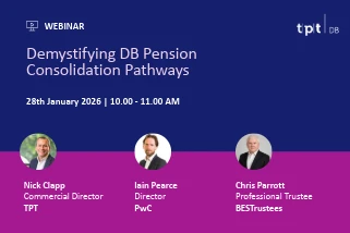 Webinar: Demystifying Defined Benefit Pension Consolidation Pathways